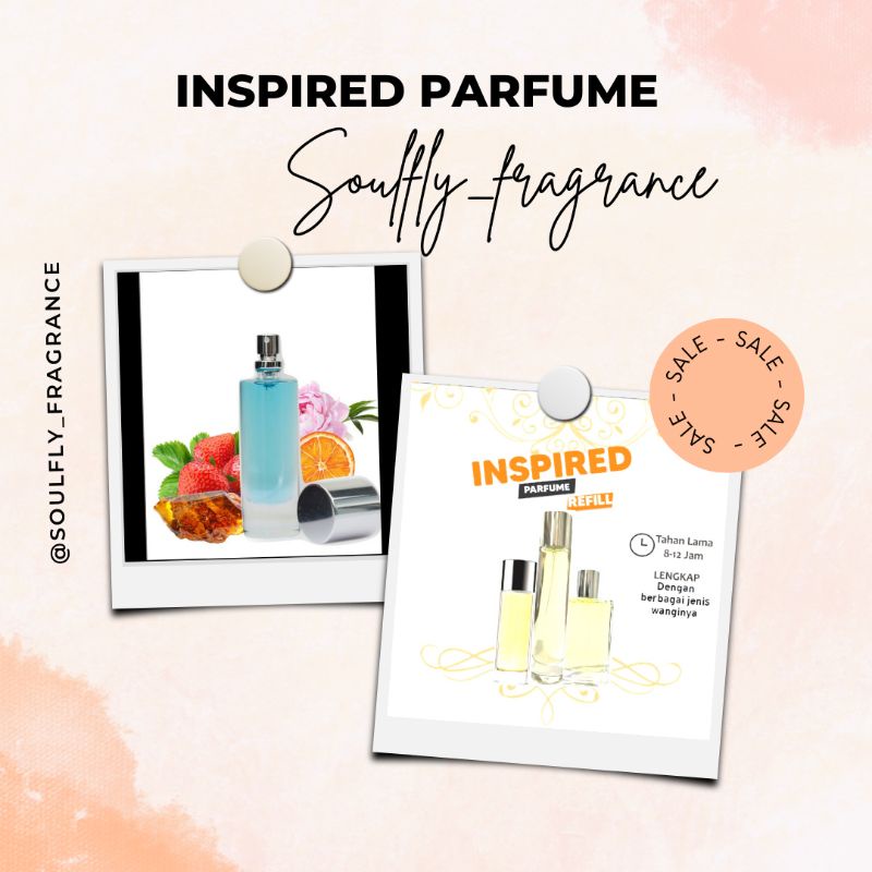 INSPIRED PARFUME BANDUNG || PARFUME REFILL 35 ML 60 ML 100 ML