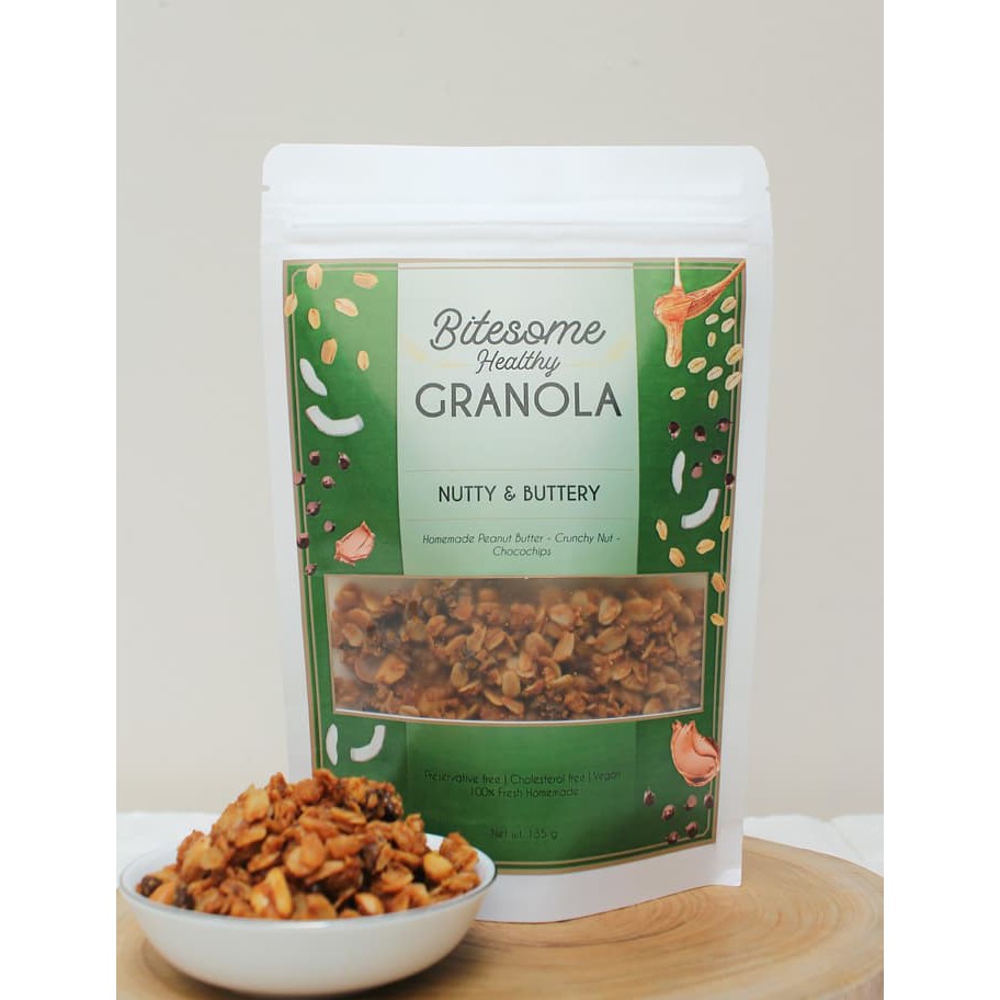 

Bitesome Granola Nutty and Buttery