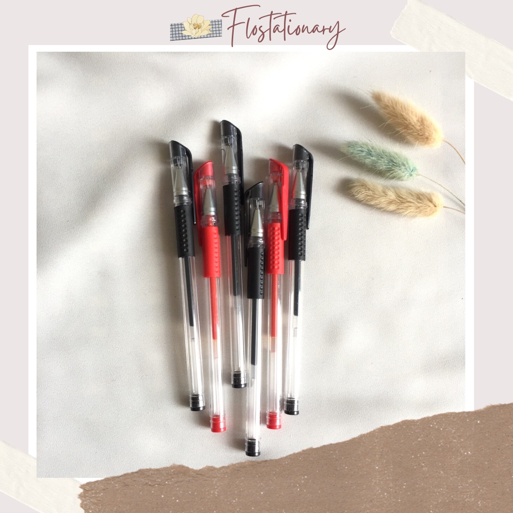 [FS] Pulpen Gel Standard 0.5mm Pena Murah Meriah ATK Grosir Jambi