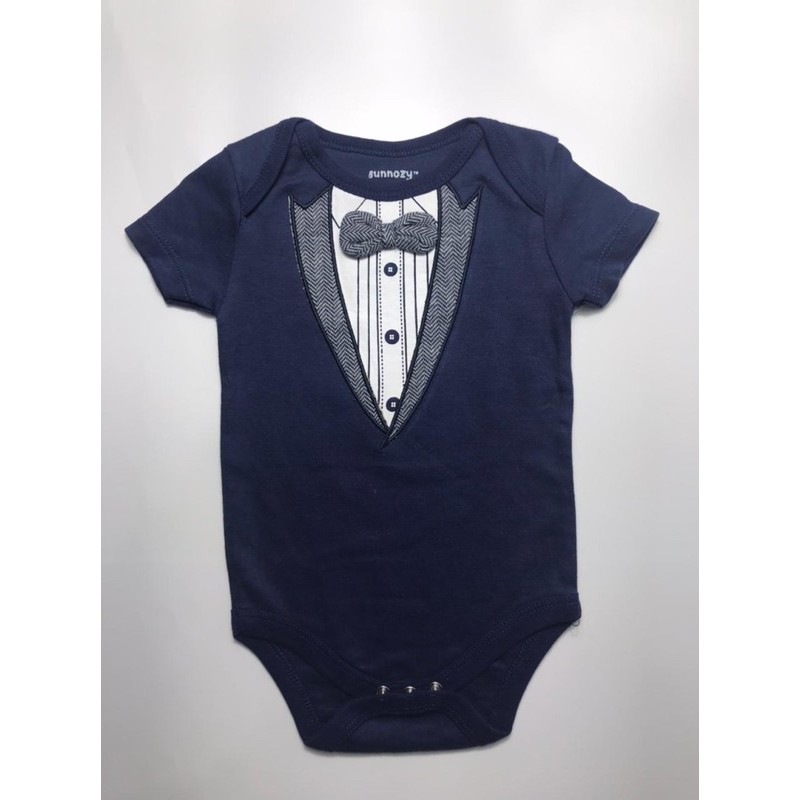 BABY K2 - BABY BODYSUIT ISI 4 PCS MOTIF MY UNCLE AWESOME KODE 00087