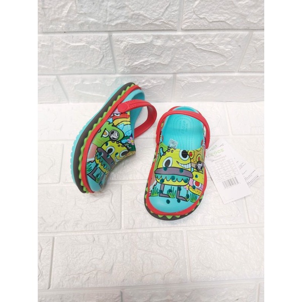 CROCS HAMBURGER JON BURGERMAN BURGER CLOG KIDS and JUNIOR