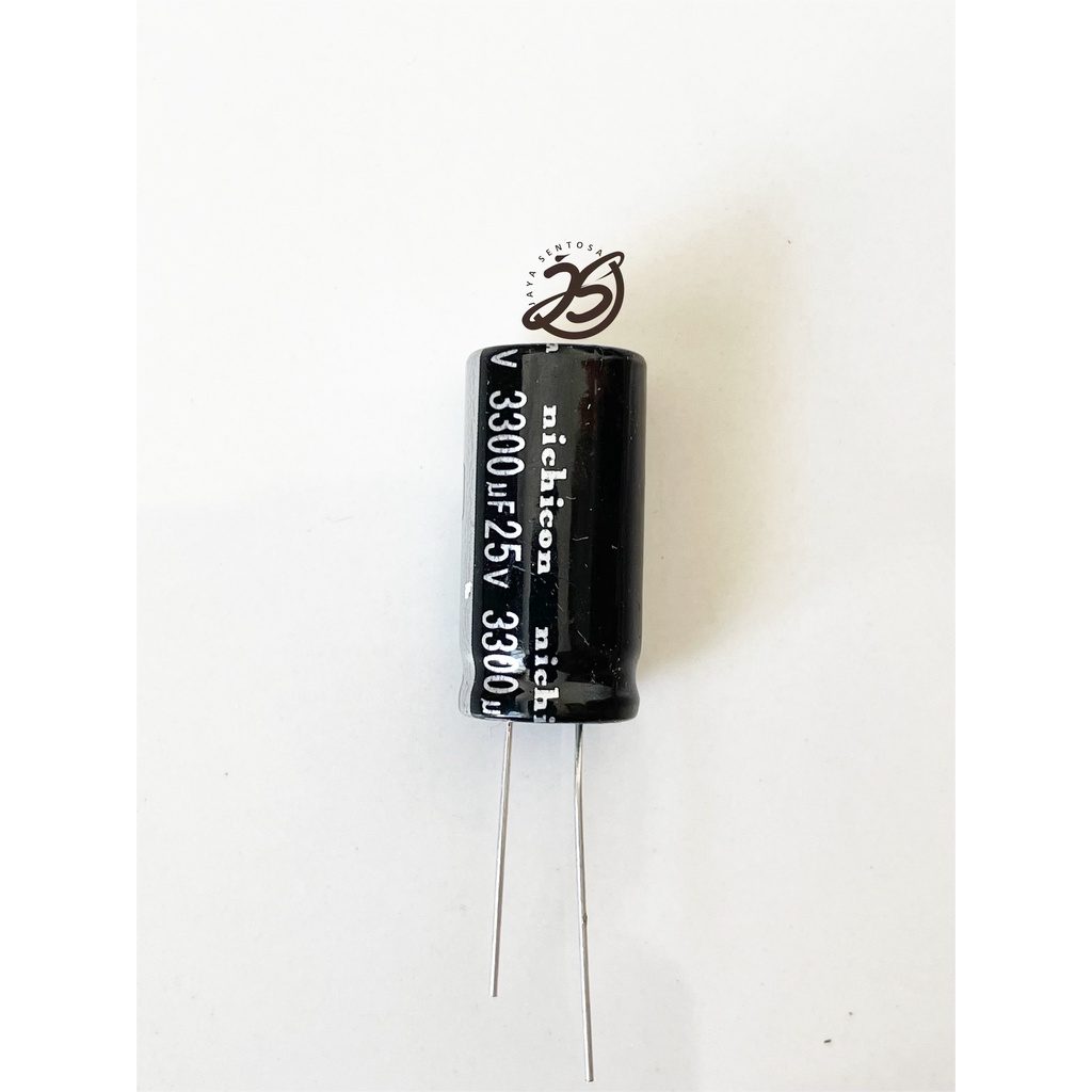 ELCO 3300UF 25V (1 BUAH) KAPASITOR CAPACITOR ELCO KAPASITOR ELKO KAPASITOR 3300 UF 25 V