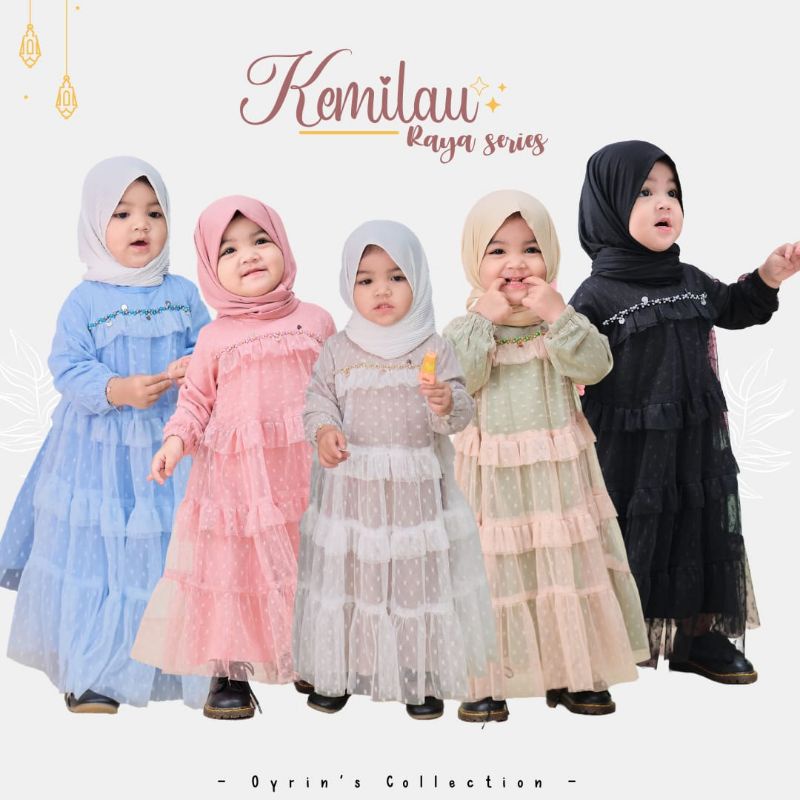 OYRINS KEMILAU RAYA GAMIS ANAK COUPLE MOMY