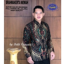 BATIK KOMBINASI kemeja batik terbaru 2021 BATIK S M L XL XXL BAJU PREMIUM BSO OFFICIAL