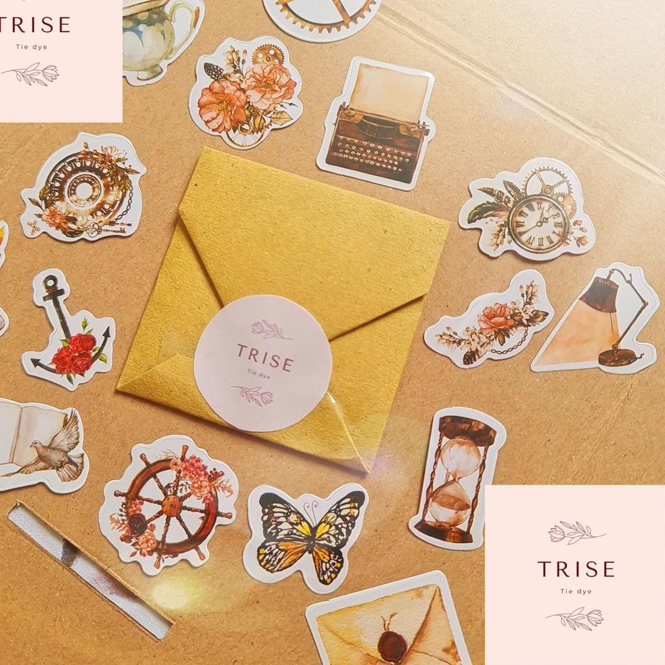 

BIG Promo 25pcs Sticker Vintage Aesthetic/Estetik/Kawai/Tumblr/Jurnal/Stiker Pack/Diary/Notebook/Planner/Scrapbook/Journal/Winzige