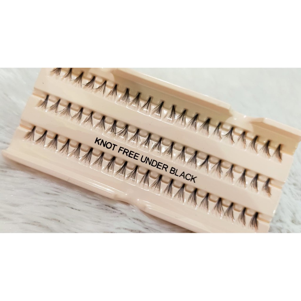 Bulu Mata Tanam Knot Free Black / Bulu Mata Eyelash Murah