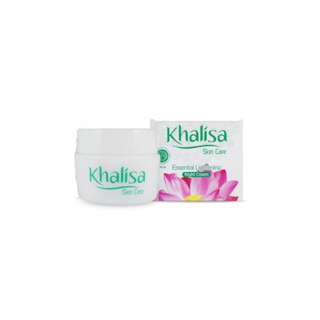 Khalisa Skin Care Essential Lightening Night Cream 30gr