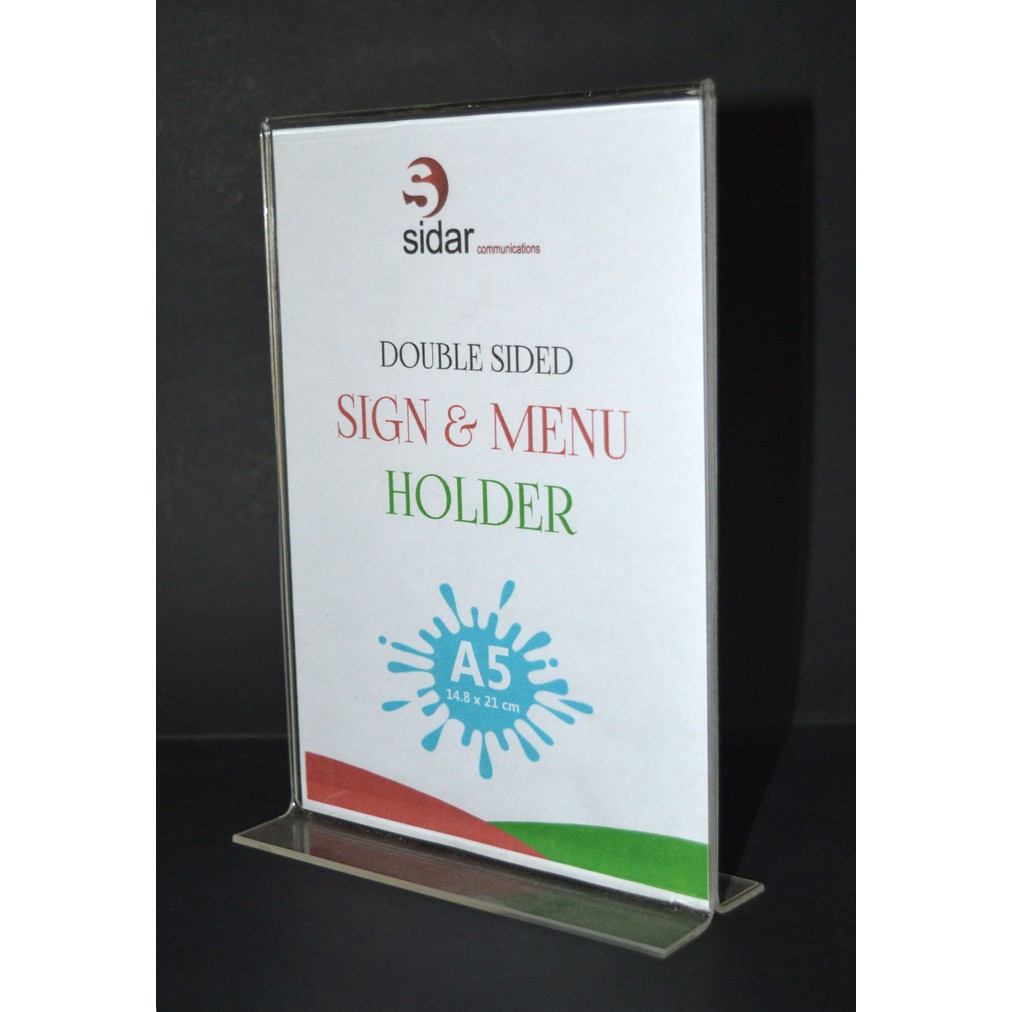 

display akrilik A5
