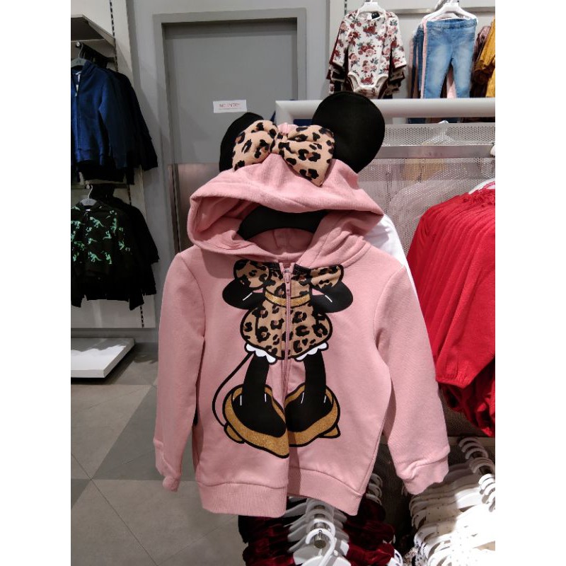 h&m kids hoodie minnie