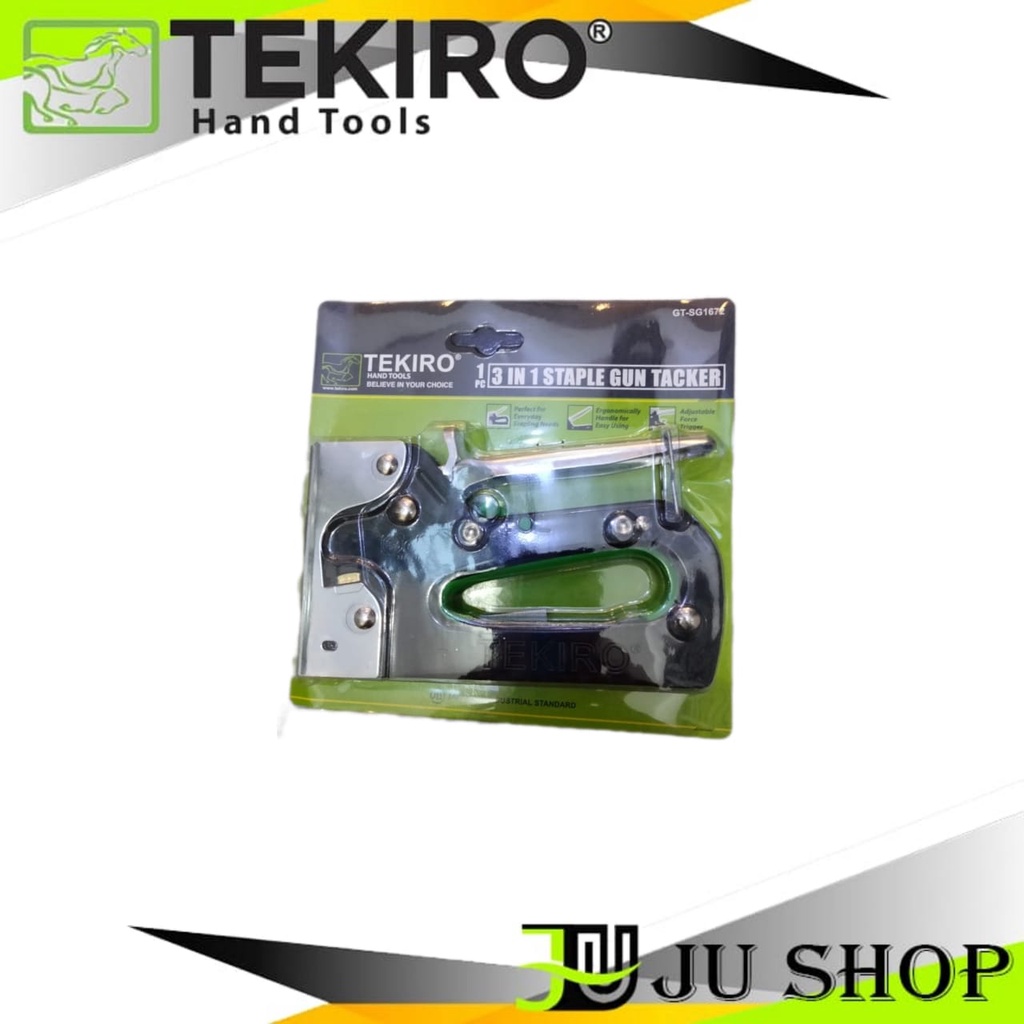 TEKIRO (GT-SG1672) STAPLE GUN TACKER 3 IN 1 (6-14mm) staples tembak 3in1 jok motor