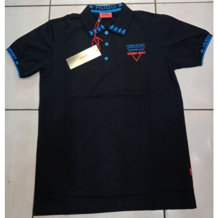 HUGO KAOS KERAH ORI / KAOS KERAH HUGO SPORT ORI / KAOS HUGO ORI