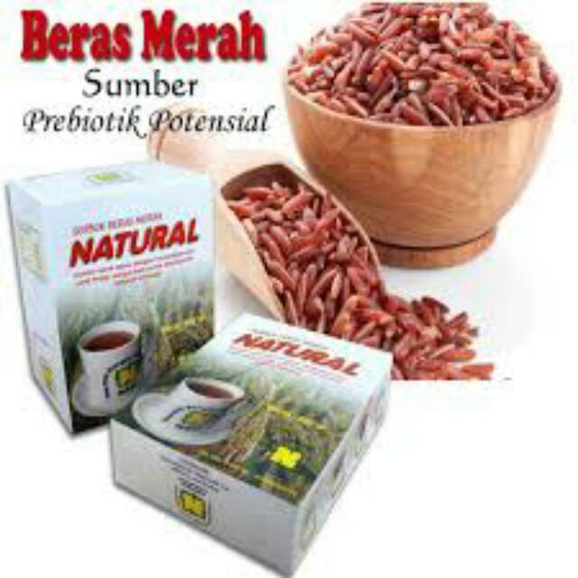 

Serbuk beras merah NATURAL