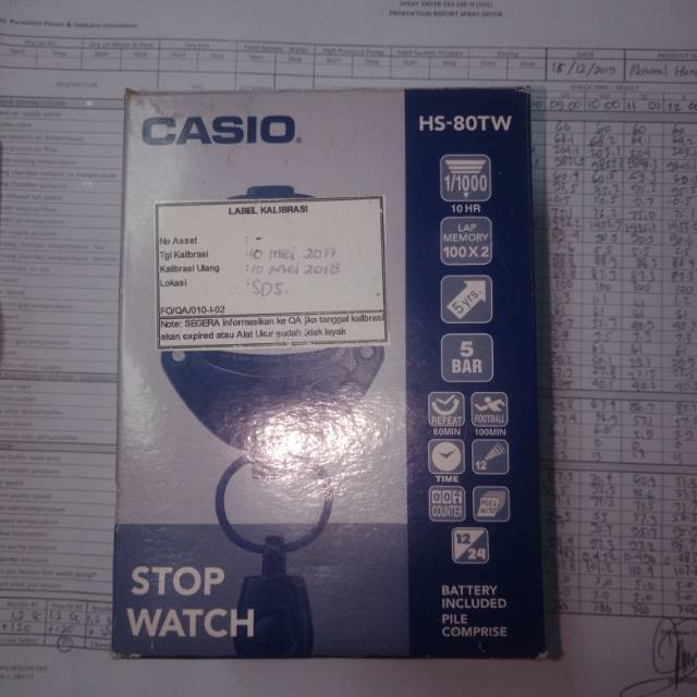 Stopwatch casio