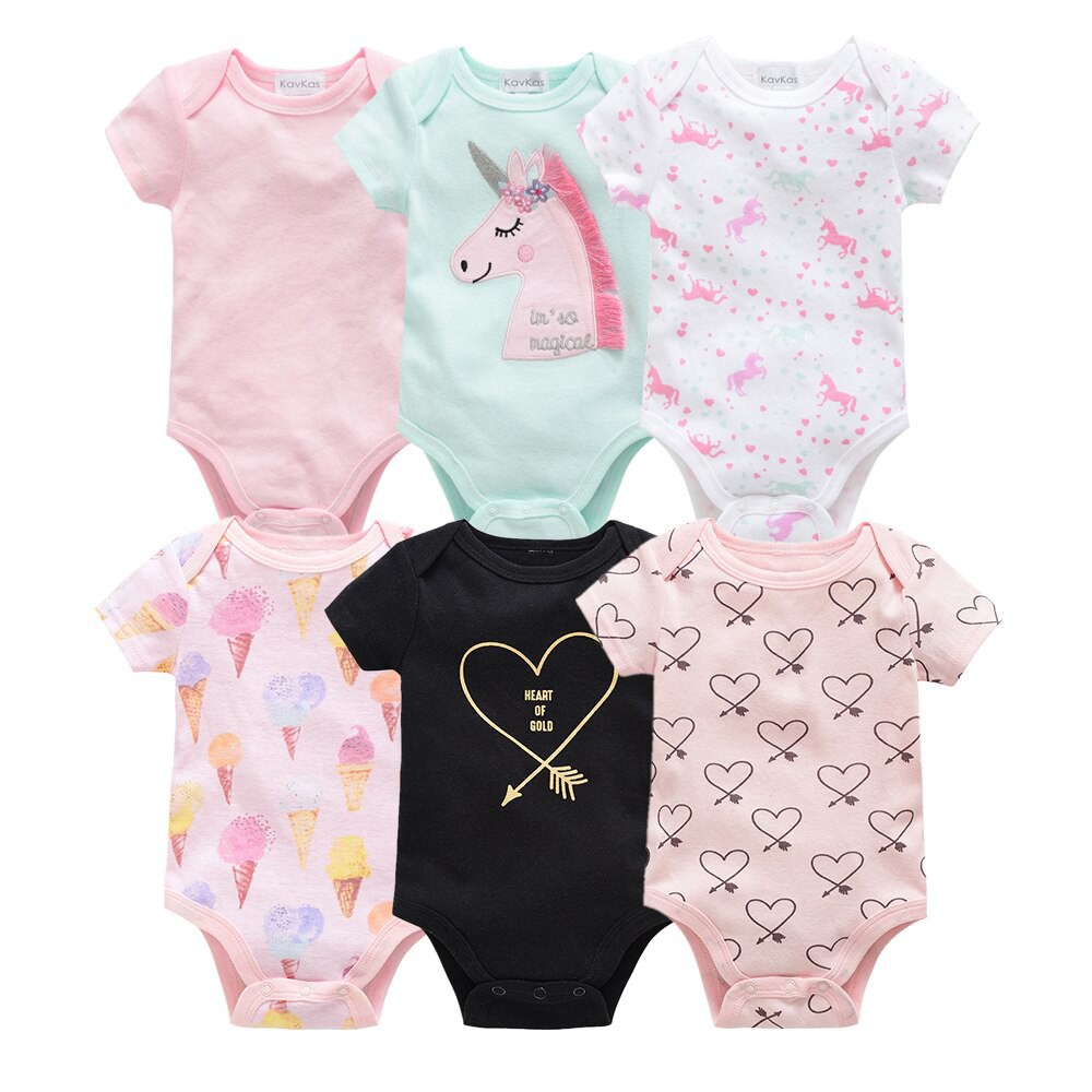 Jumper jumpsuit pendek baju bayi baby cewek cowok motif random bahan katun