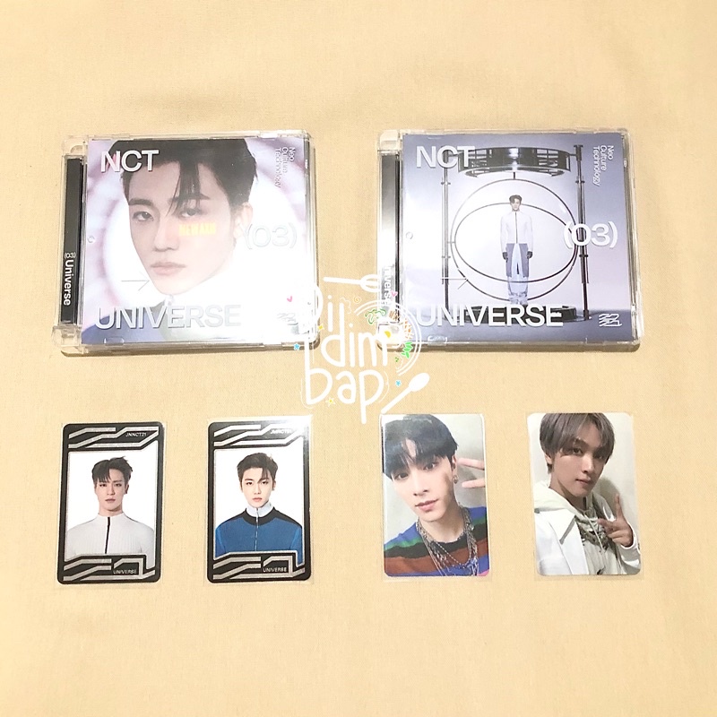 WTS Sharing Jaemin Jeno Xiaojun Haechan Jewel Case Only Universe Card UC Photocard PC