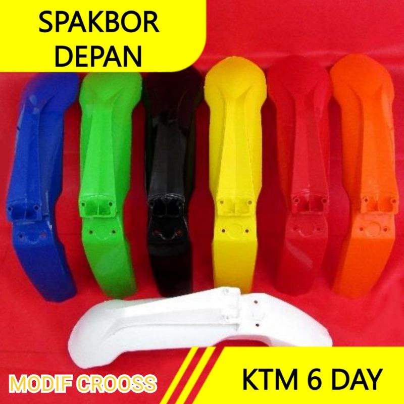 sepakbor depan ktm 250 sixday spakbor depan ktm 250 2013-2015 sixday slebor depan ktm 250 sepakbor k