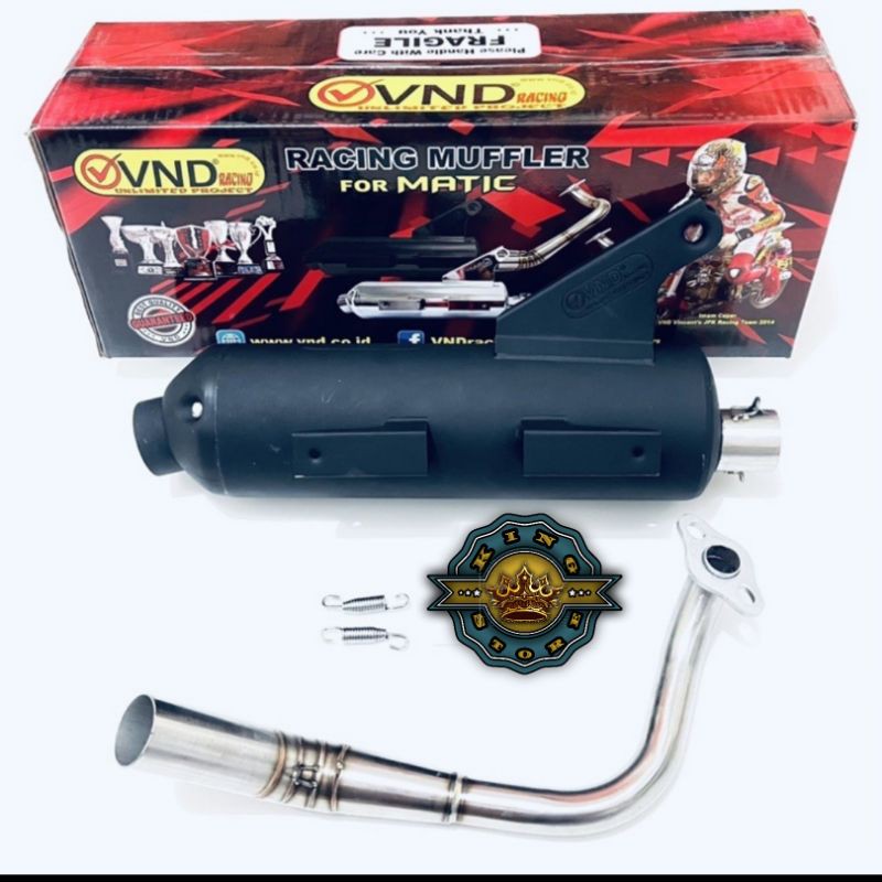 Knalpot Tsukigi Original Thailand Emboss VND Beat Karbu Fi POP Street, Scoopy Karbu FI,