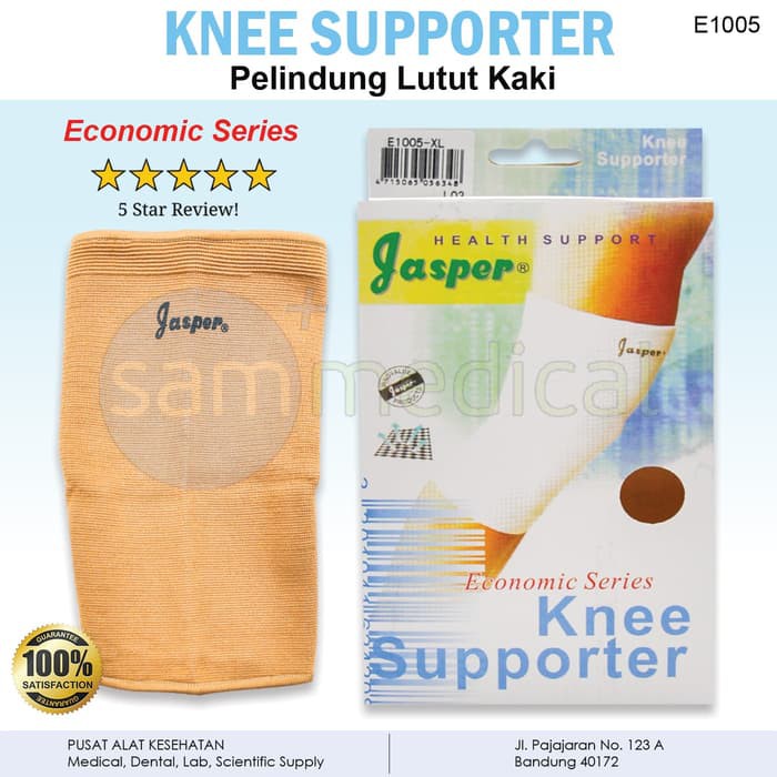 Medica - Jasper Knee Support E1005   Deker Lutut   SIZE S