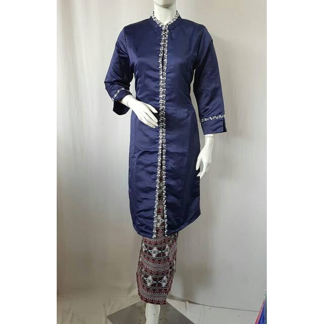 Tafeta Tunik Kombinasi Payet