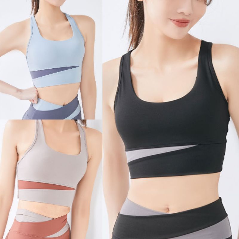 Kinarastorez-Bra sport olahraga atasan senam gym fitness wanita 431