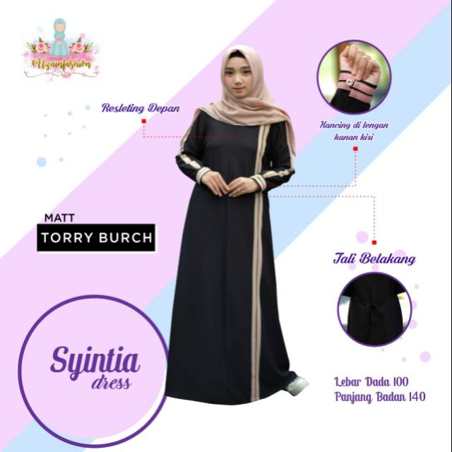 Syintia Dress by Alzain Fashion