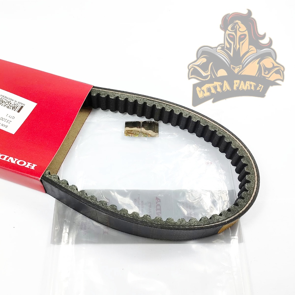 VANBELT V-BELT HONDA K44 KUALITAS ASLI ORIGINAL HONDA AHM PRESISI ANTI SELIP AWET DAN DIJAMIN MANTAP BEAT POP BEAT ESP BEAT STREET BEAT SPORTY SCOOPY ESP VARIO 110 FI ESP