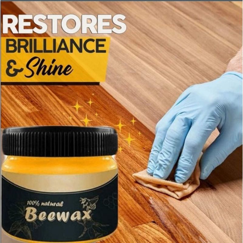 COD Beewax pengkilap kayu Original Lilin gel lebah alami pengkilap kayu wood seasoning beewax