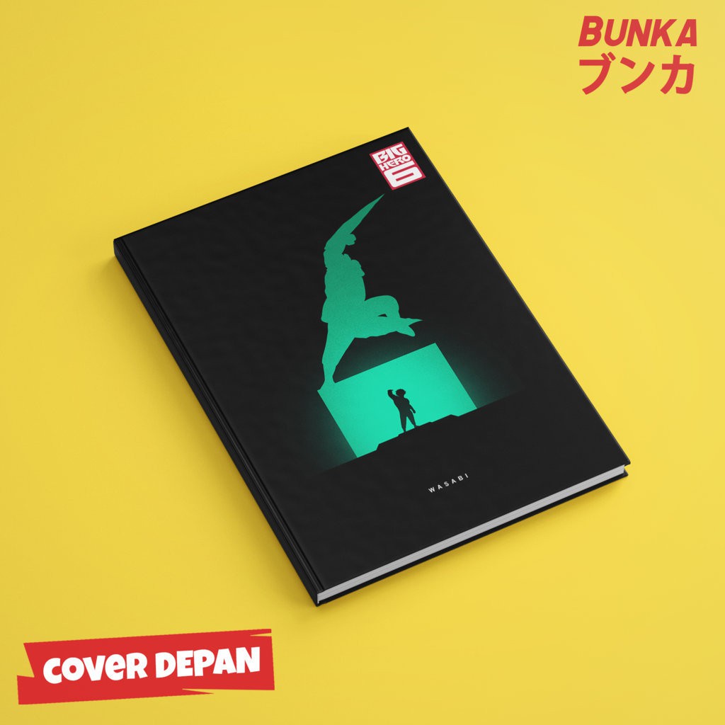 

Notebook Big Hero Six Wasabi Hardcover A5 Buku Tulis Catatan Note Agenda Planner Jurnal