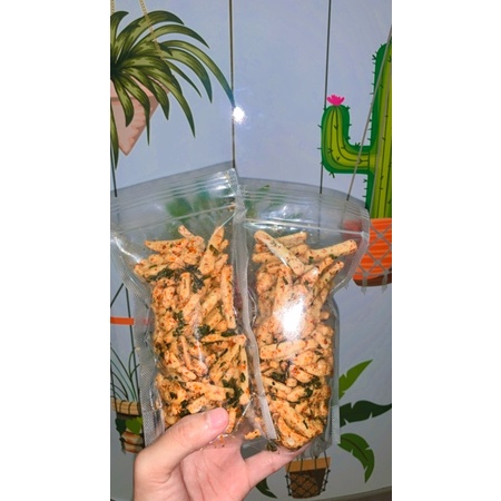 

Basreng pedas daun jeruk