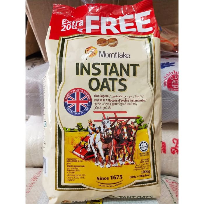

Sereal Mornflake Instant Oat 1kg Import