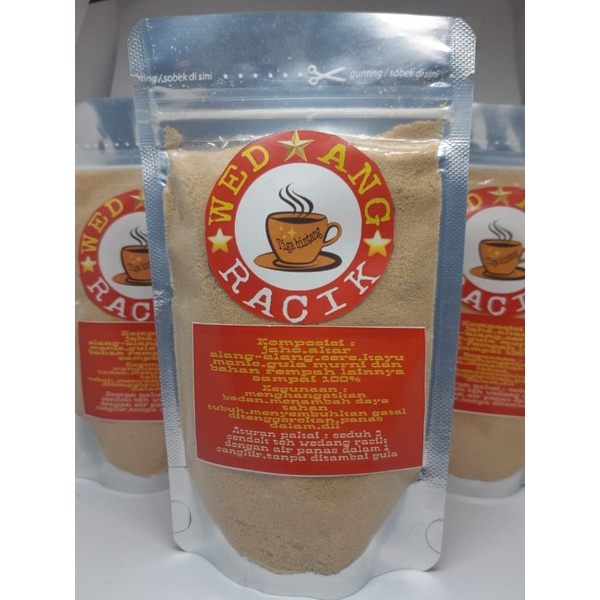 

wedang racik / wedang jahe / sari jahe