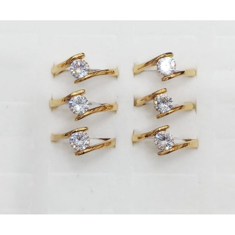 Cincin Titanium Permata Cincin fashion62