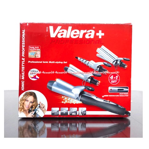 Valera Ionic Professional Multi Style Alat Catok Bisa Diganti-Ganti Gaya Style Catokan Rambut Valerra Ionik Profesional Hair Clamp Hairs Straightener Pelurus Rambut