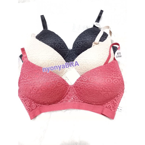 Pierre Cardin bra tanpa kawat 34B, 32B, 602-62206