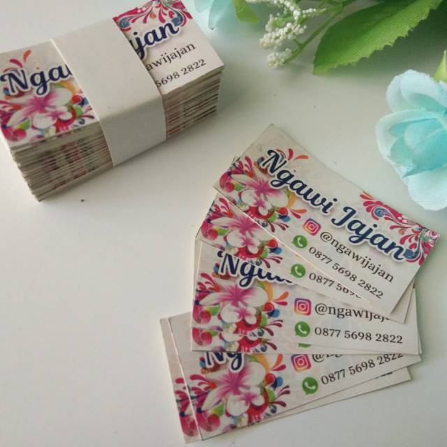 

stiker nama 13rb 50pcs