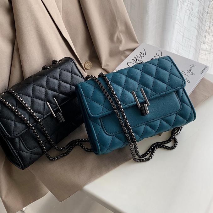 TERMURAH iBAGS 2700 { 1KG BISA 2PCS } Tas Selempang Rantai Wanita Fashion Import Tas Batam1111 301