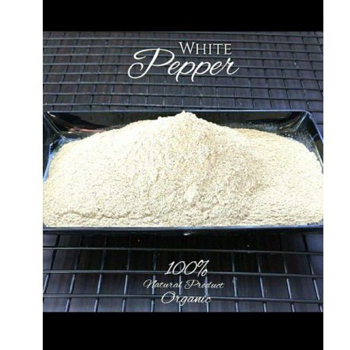 

Bubuk lada putih/ white pepper powder 100 gr