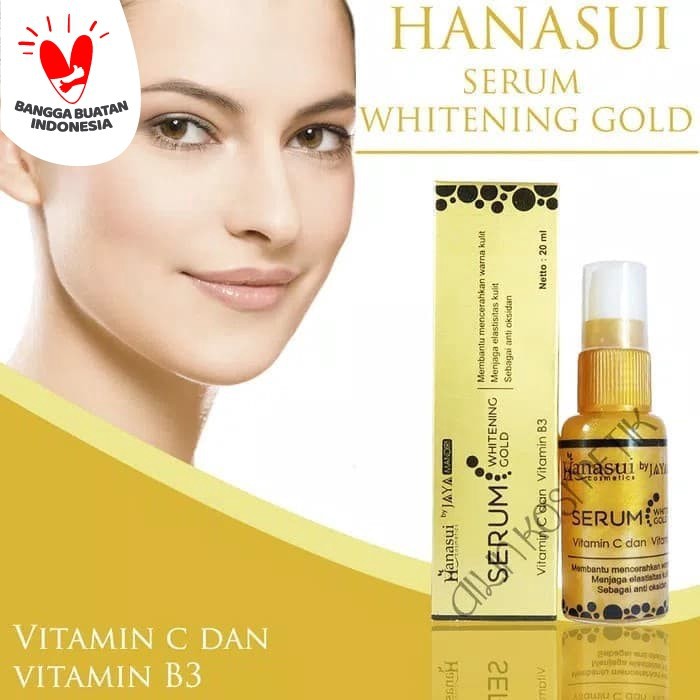 HANASUI SERUM GOLD WHITENING BPOM JAYA MANDIRI