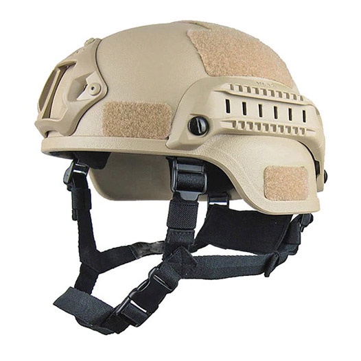 TaffSPORT Helm Tactical Paintball CS SWAT MICH2000 KHAKI