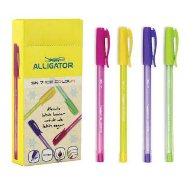 

Pulpen alligator hitam