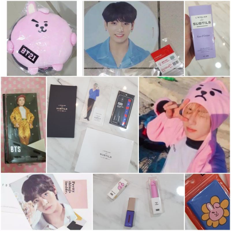 ready mattel doll/ merchandise tour /vt /bt21