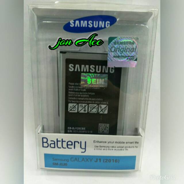 Baterai samsung j1 2016(j120) Original 100%