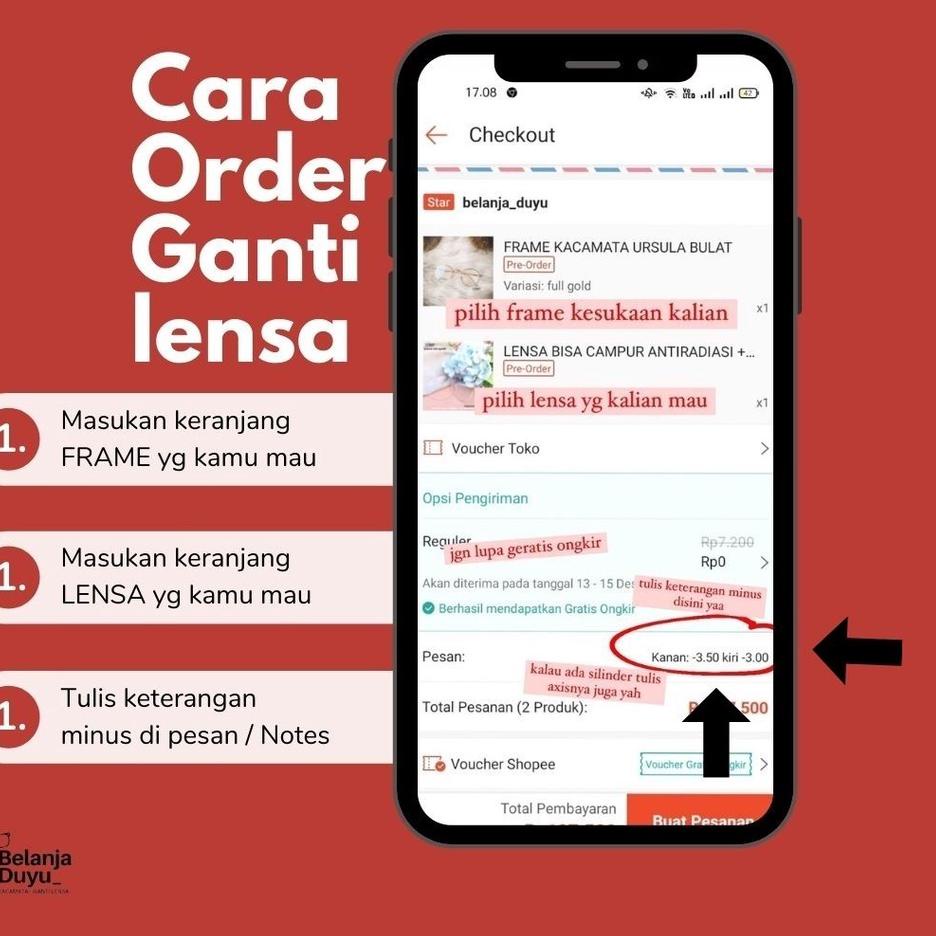 Model Baru.. LENSA BLUERAY DITIPISIN INDEX 167