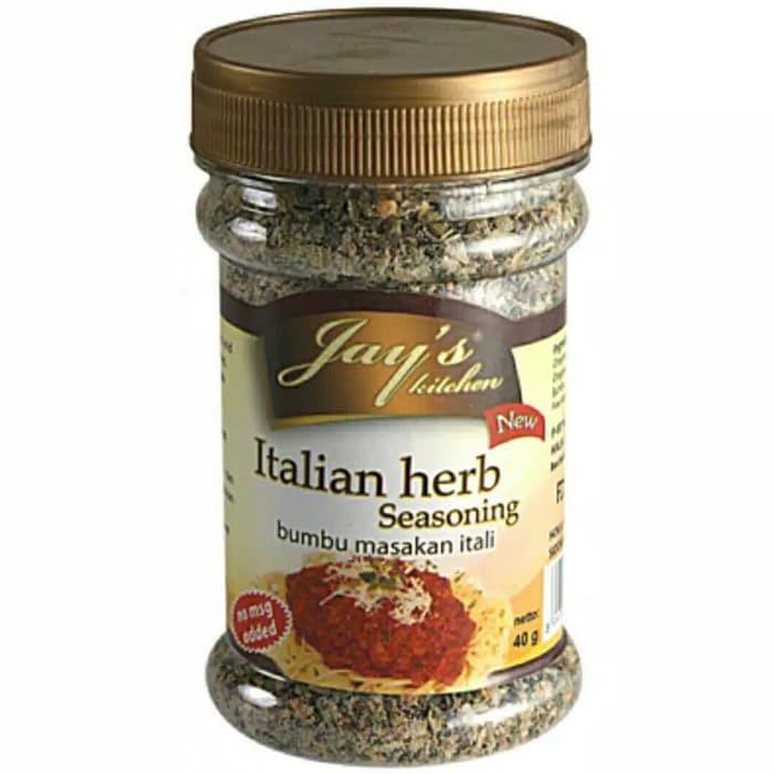 Promo JAY'S ITALIAN HERBS - SEASONING 40GR Terlaris