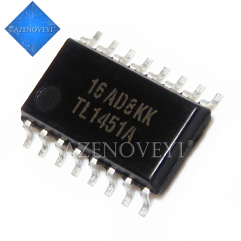 10pcs / lot TL1451A TL1451AC TL1451 SOP16 Modulasi Kontrol Sirkuit Lebar 5.2MM 3.9MM