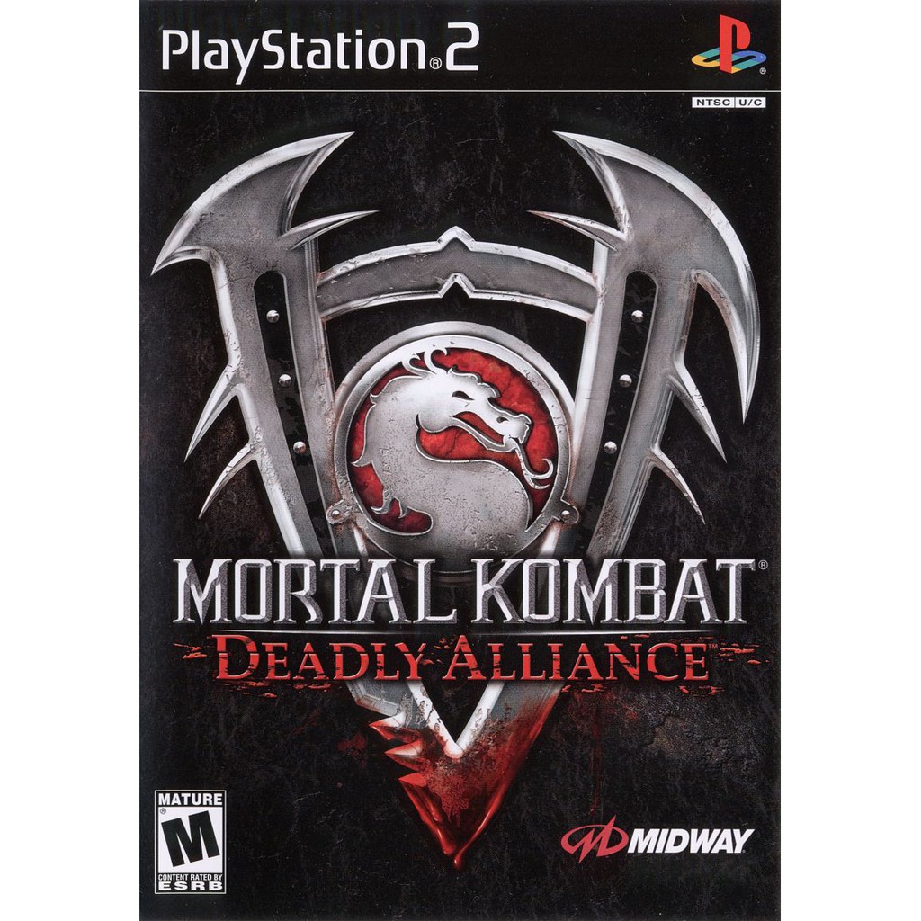 DVD Kaset Game PS2 Mortal Kombat Deadly Alliance
