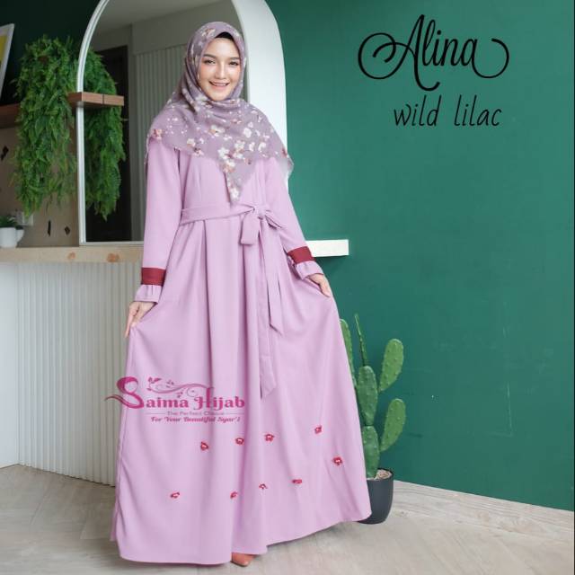 ALINA DRESS by saimahijab