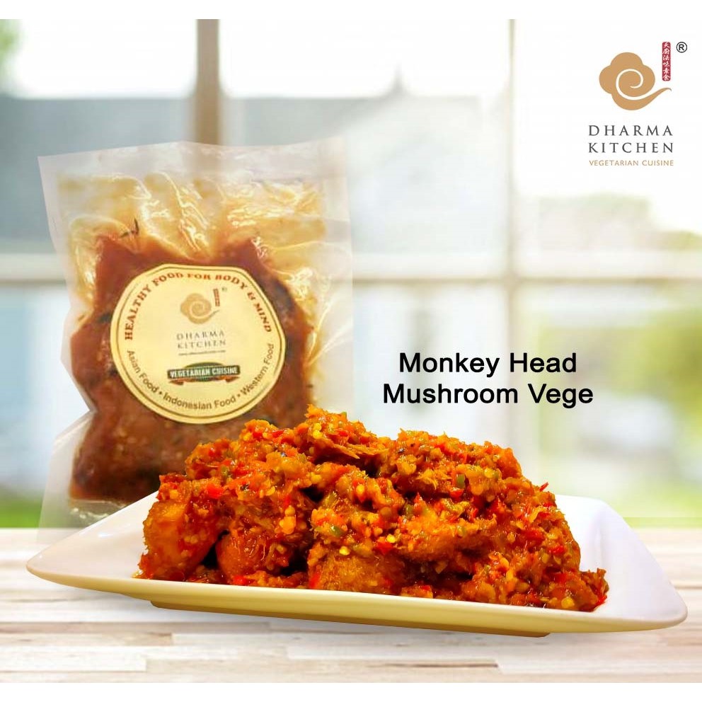 

Dharma Kitchen - Monkey Head Mushroom Vegetarian - Frozen Healty Food