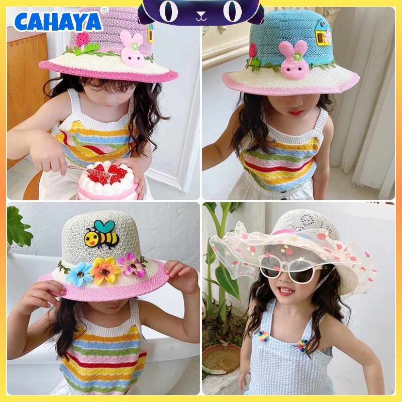 CAHAYA Topi Pantai Anak Kelinci Import Ukuran 54 cm T89