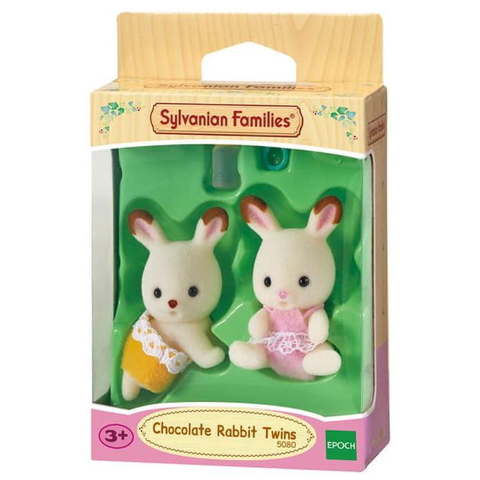 Sylvanian Families Chocolate Rabbit Twins